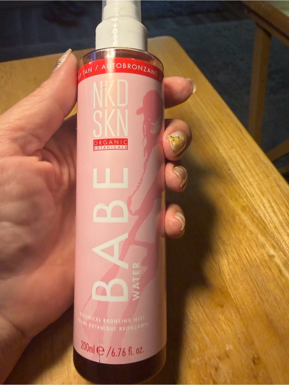 Babe Water Botanical Bronzing Mist - Pink